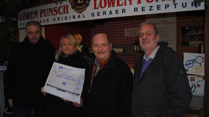 Lions Club Gera unterstützt „Goldenen Spatz“