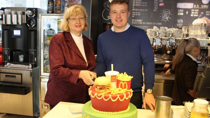 Moderne McDonald's-Filiale eröffnet