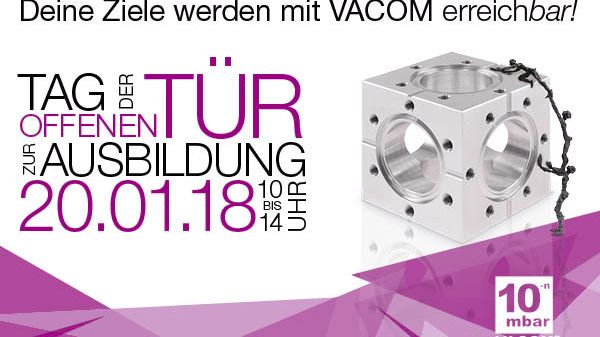 VACOM öffnet ihre Türen für Ausbildungsinteressenten