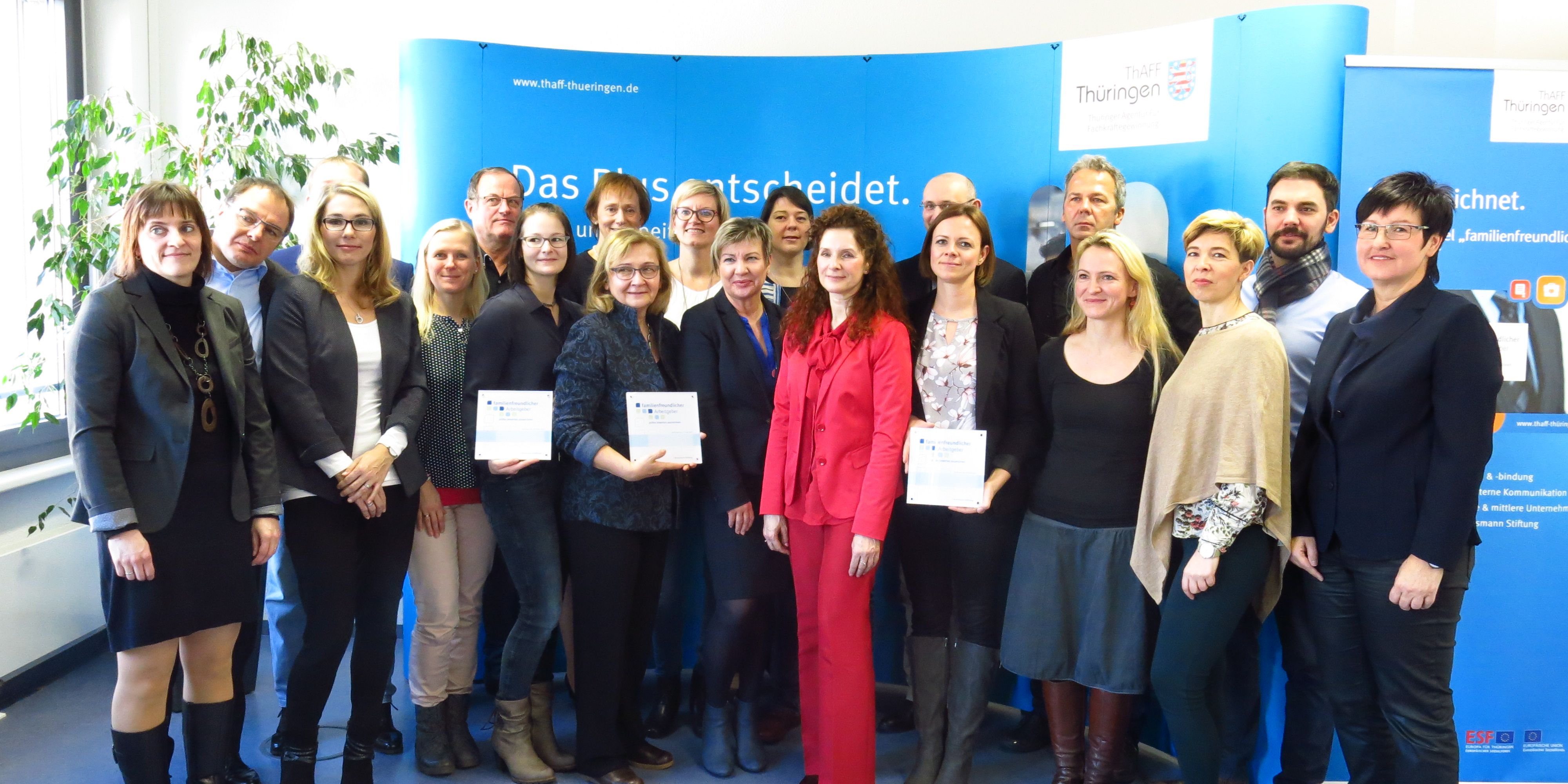 Freistaat zeichnet Jenaer Unternehmen für Familienfreundlichkeit aus