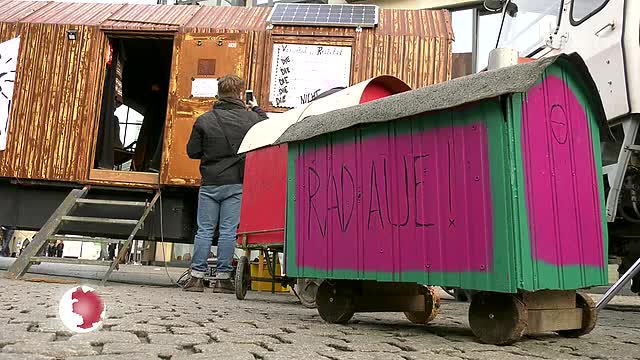 Ende in Sicht: Die Bewohner der Wagenburg in Löbstedt kämpfen um ihren Standort