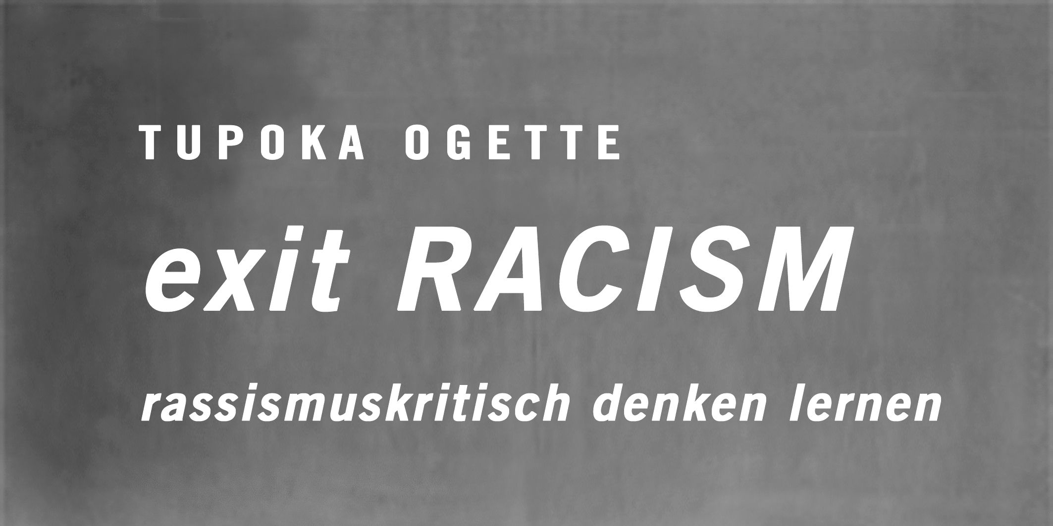 Lesung zur Rassismusdenken am Mittwoch im Theaterhaus Lesung zur Rassismusdenken am Mittwoch im Theaterhaus