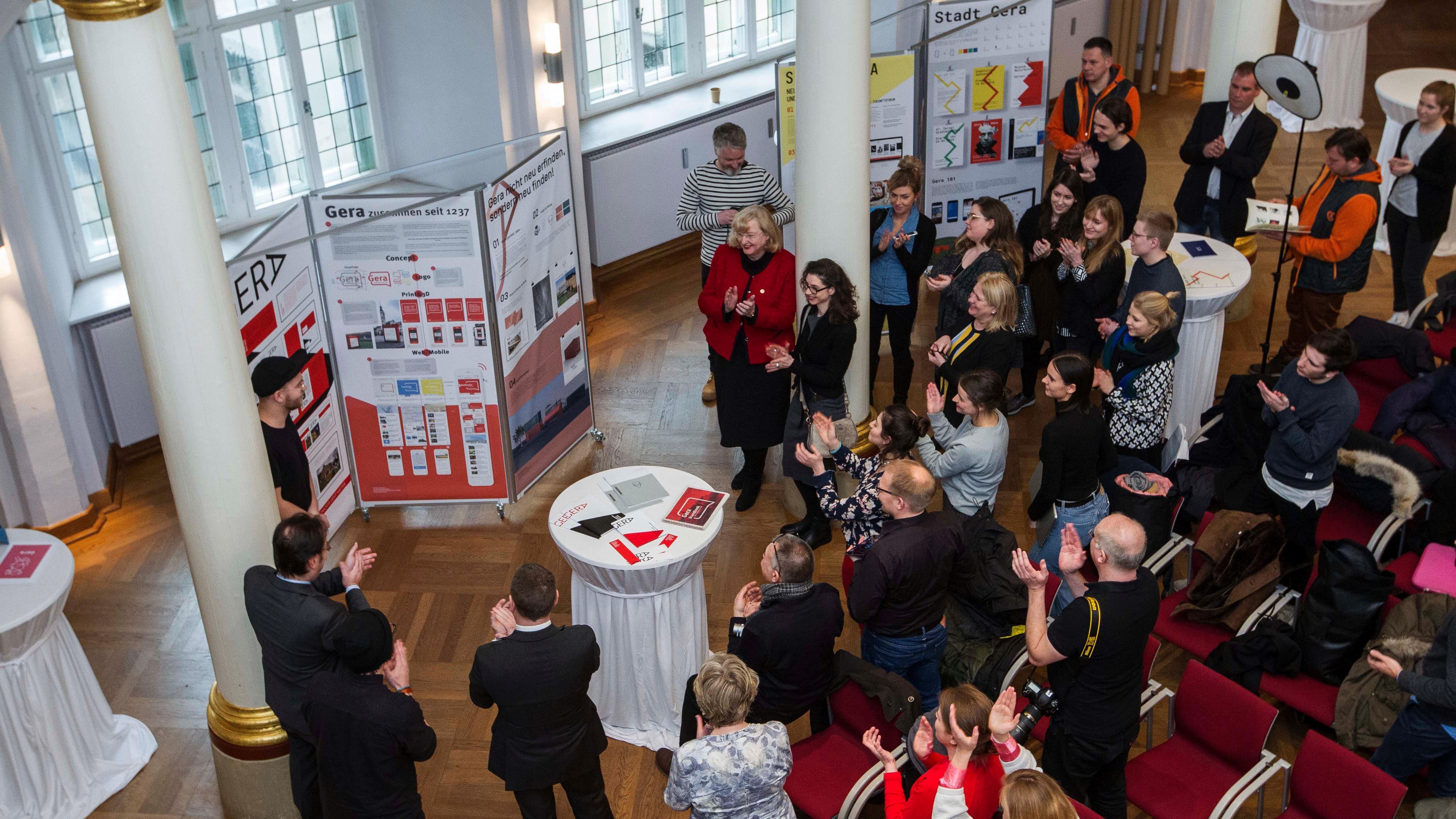 Studenten präsentieren Vorschläge zum neuen Geraer Erscheinungsbild