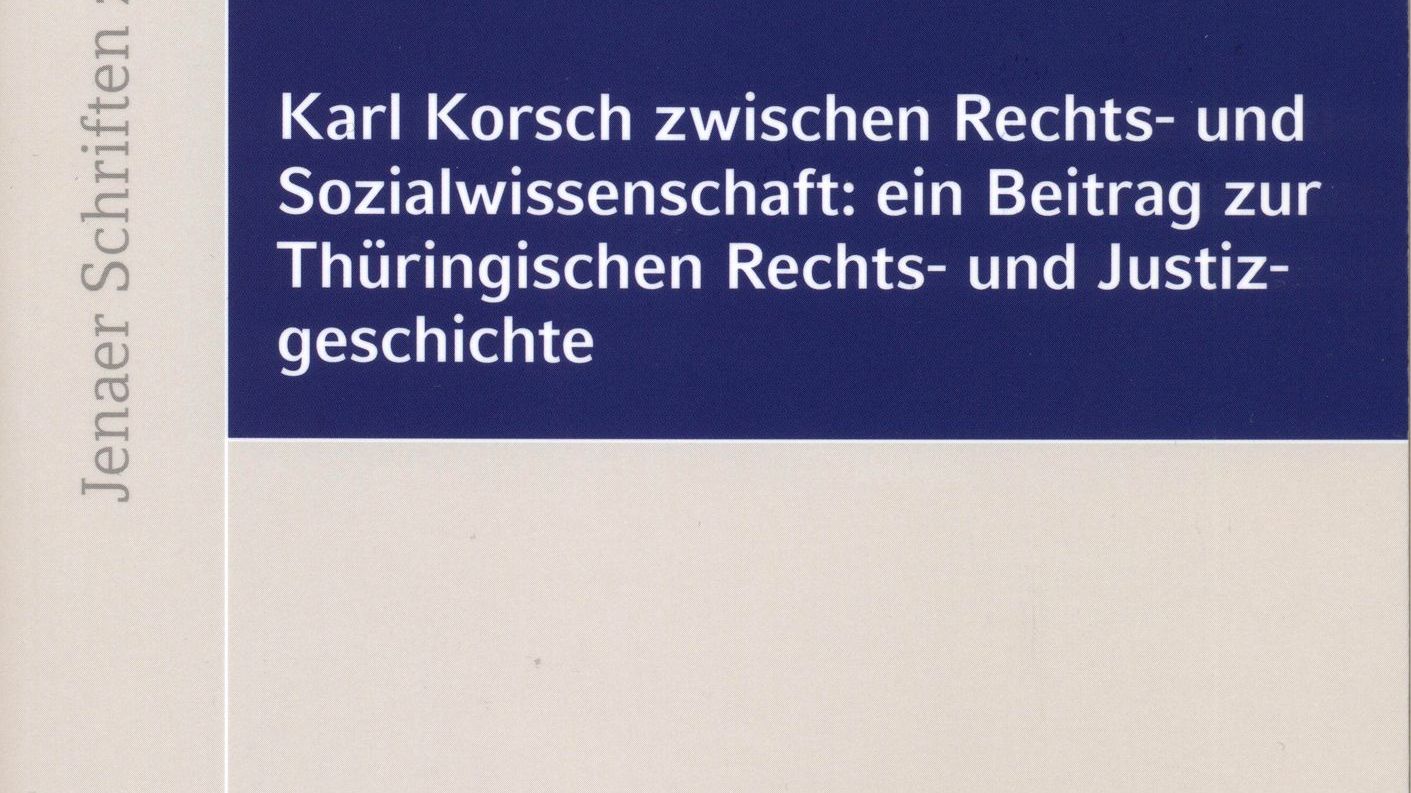 Buch über Karl Korsch