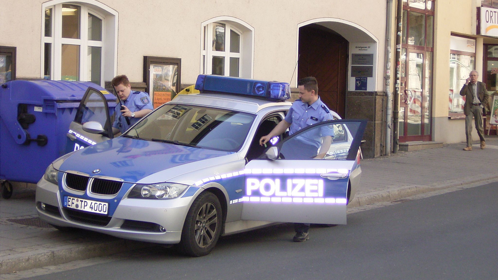 Auffahrunfall in Lobeda