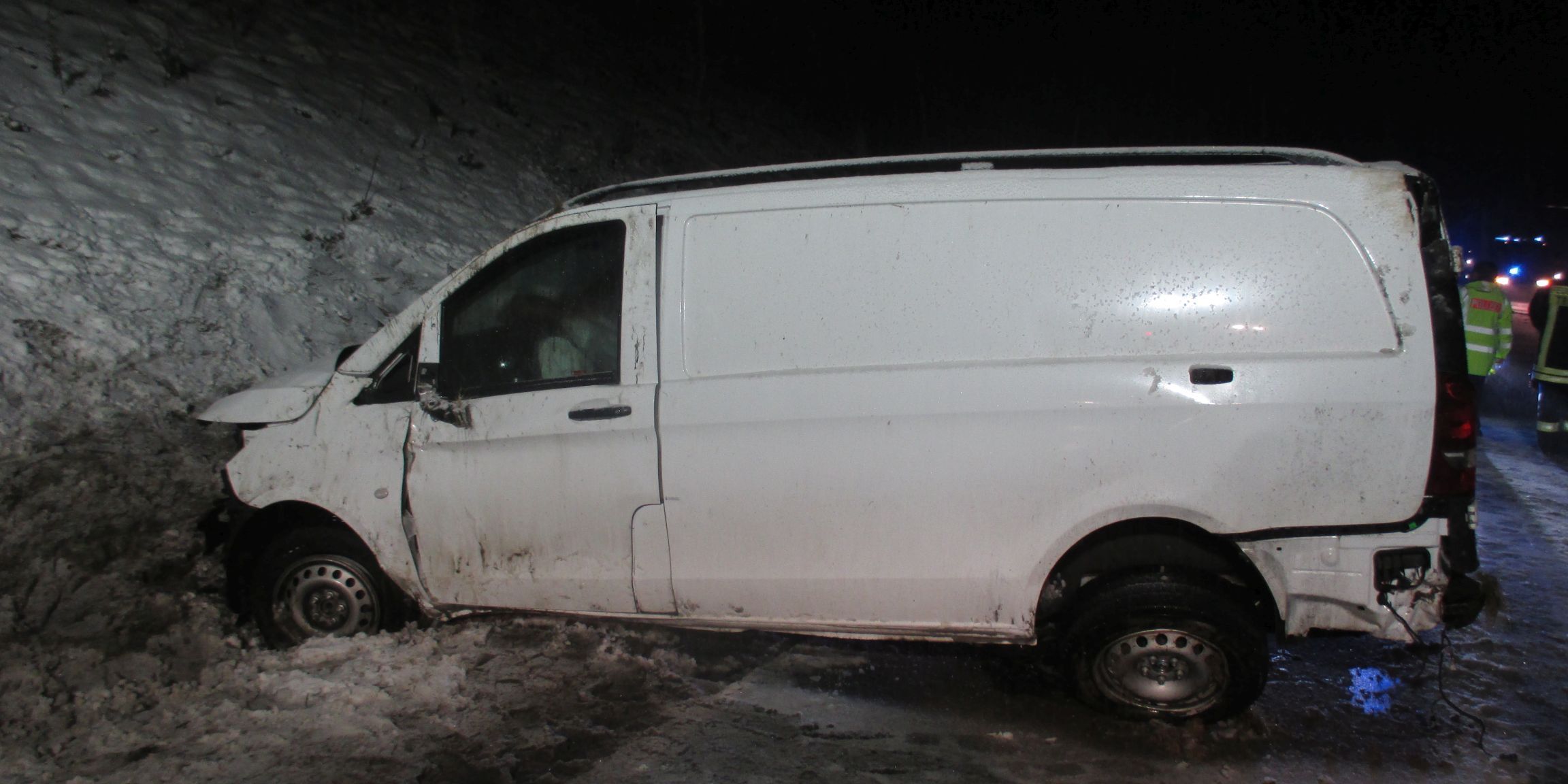 Nach Wintereinbruch 26 Verkehrsunfälle