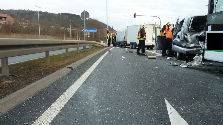 Schwerer Unfall