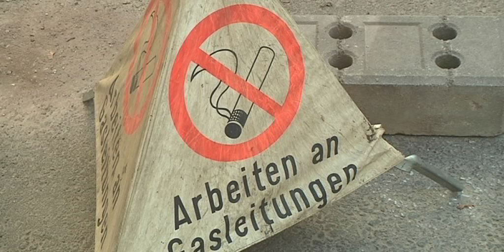 Neue Gasleitungen in der Ziegenhainer Straße 