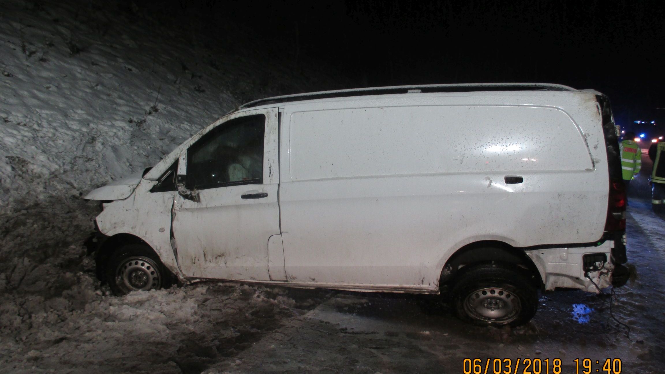 Nach Wintereinbruch 26 Verkehrsunfälle