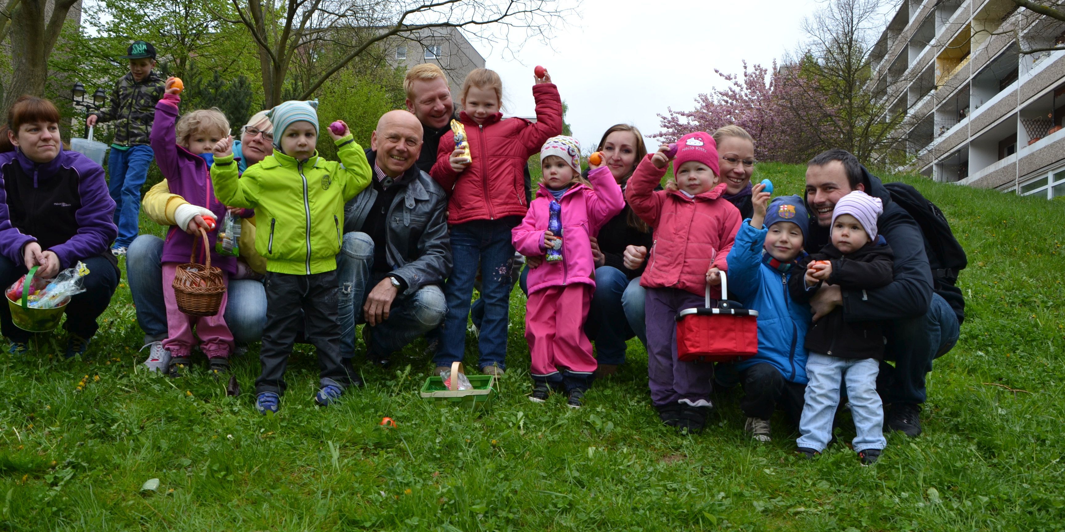 Wieder Ostereiersuche in Winzerla
