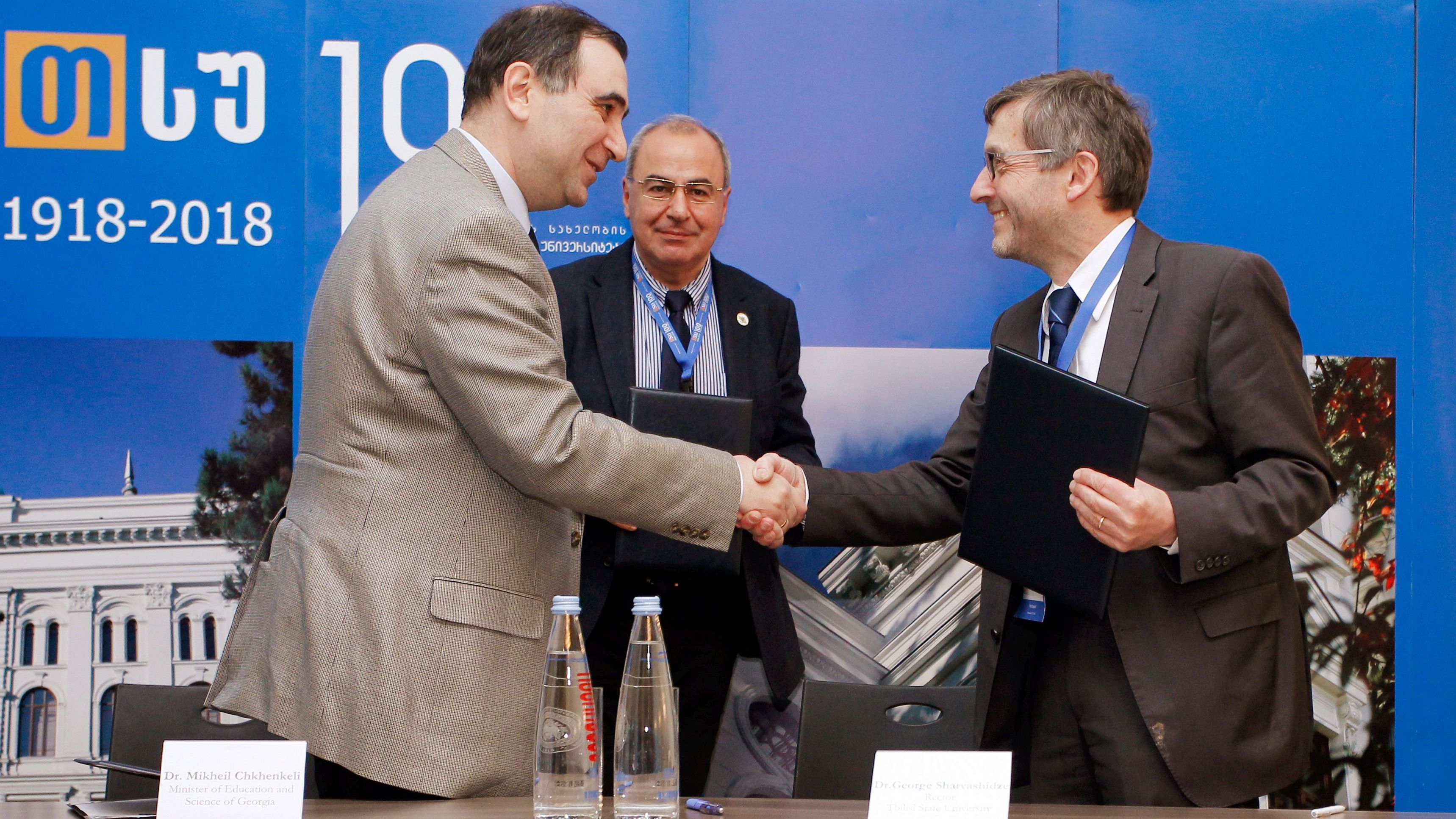 Jenaer Uni-Präsident wurde Ehrendoktor in Georgien