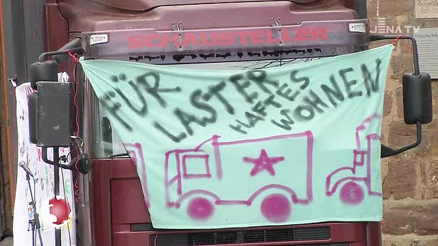 Frist verlängert: Die Akteure des Wagenplatzes in Löbstedt haben eine Duldung bis Ende Oktober