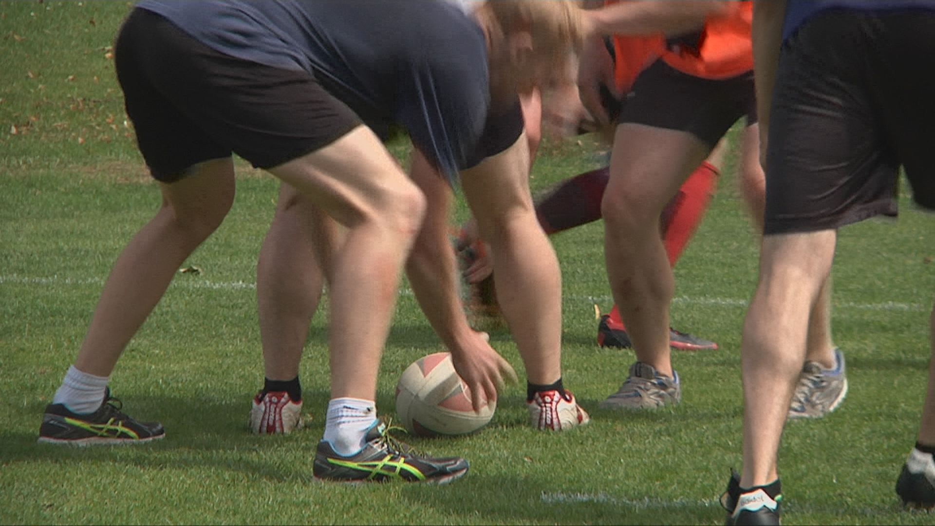 Rugby-Tag im Paradies