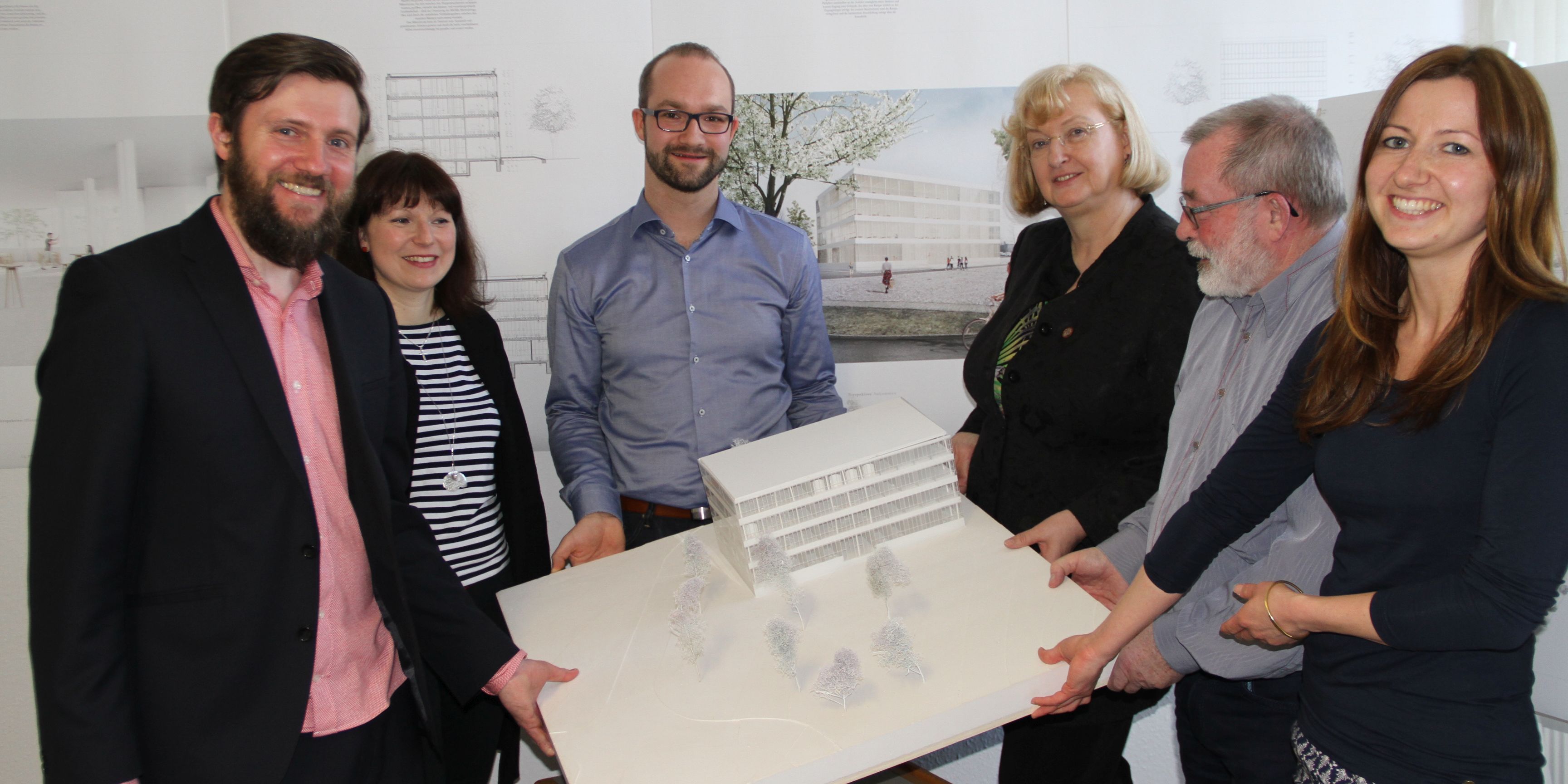 Bauantrag für ersten Neubau der Christlichen Schule