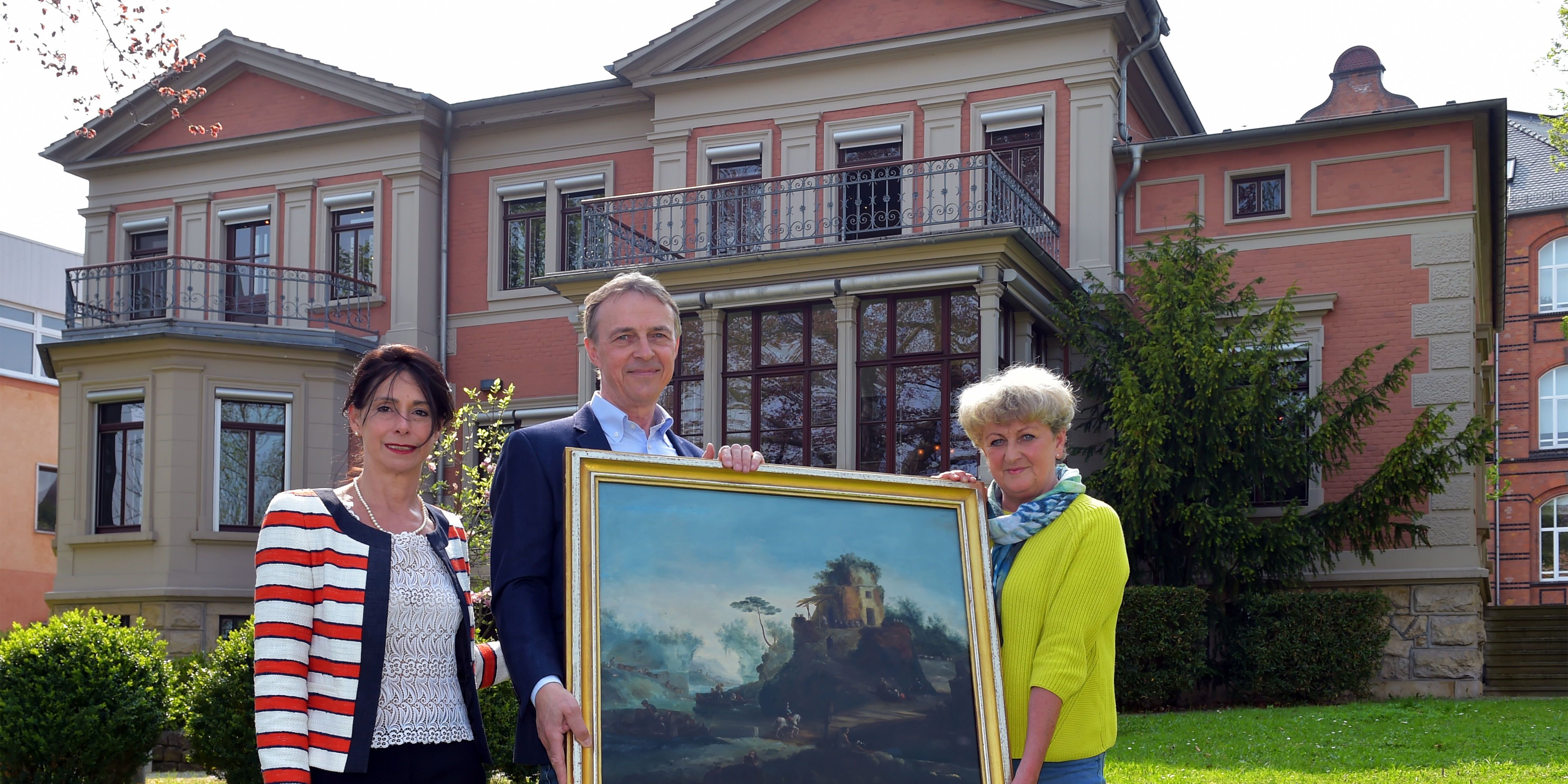 Gemälde kehrten in SCHOTT Villa zurück