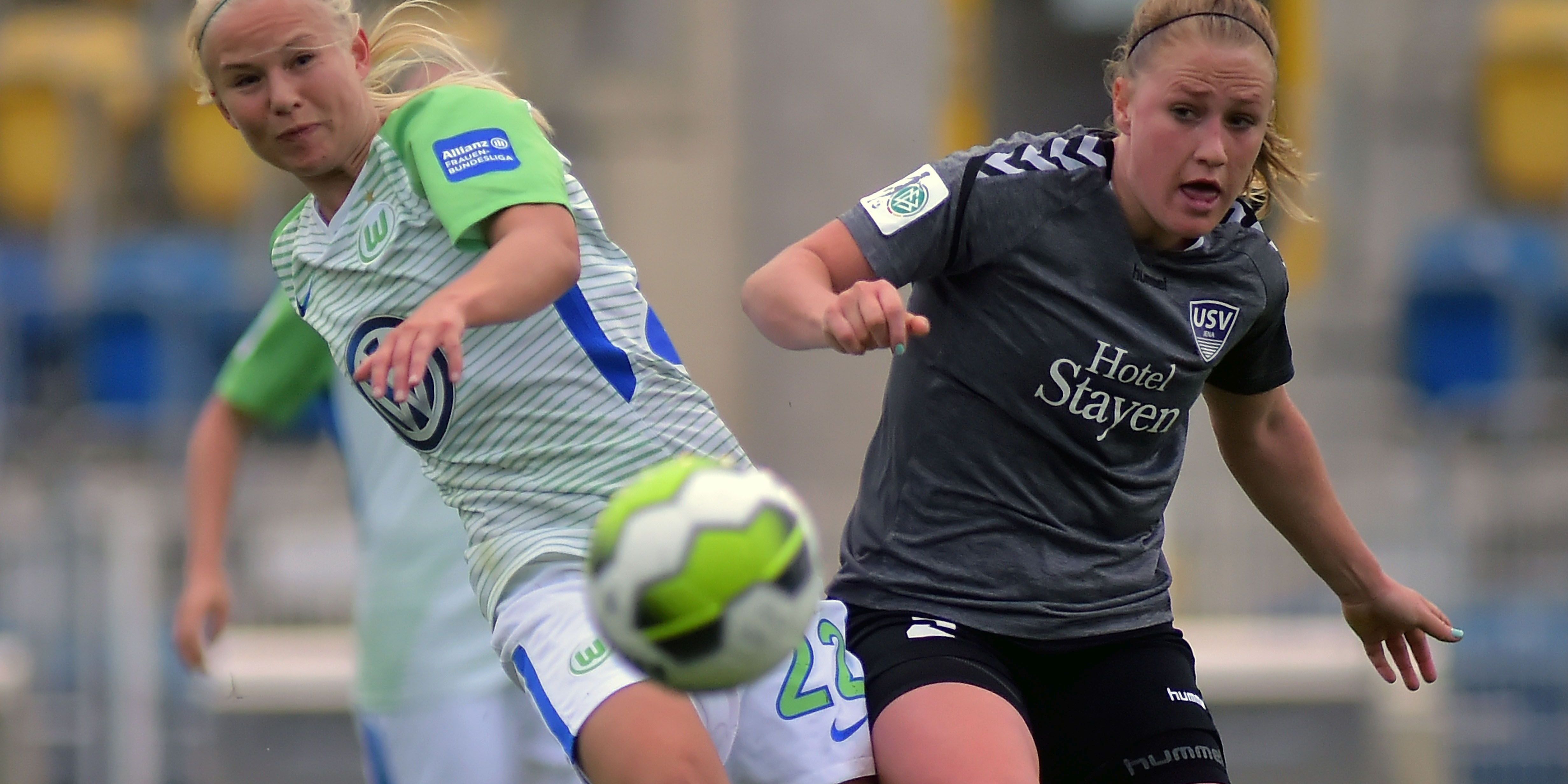 FF USV Jena: Gegen Wolfsburg nichts zu holen