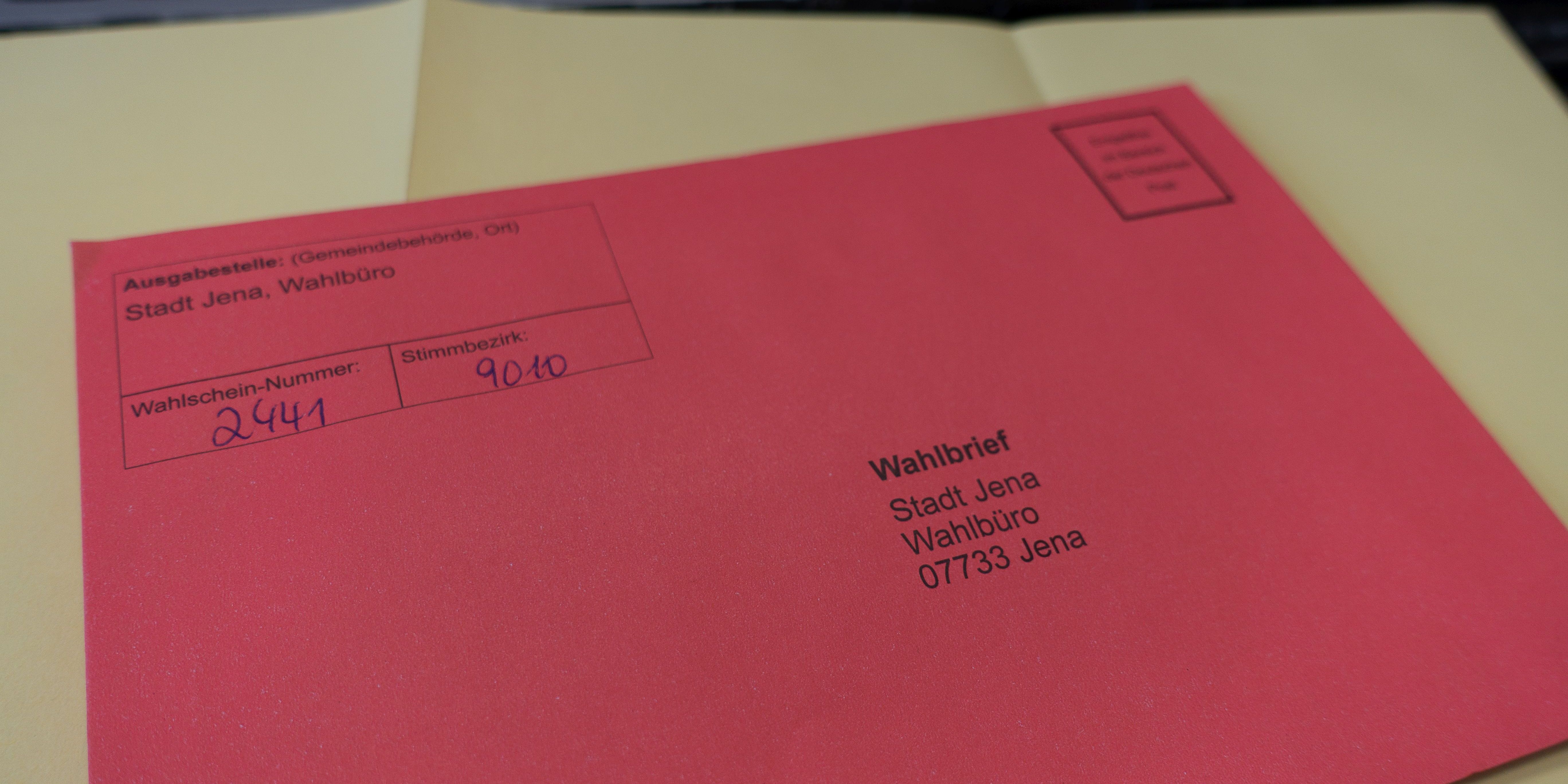 Briefwahlunterlagen verschickt