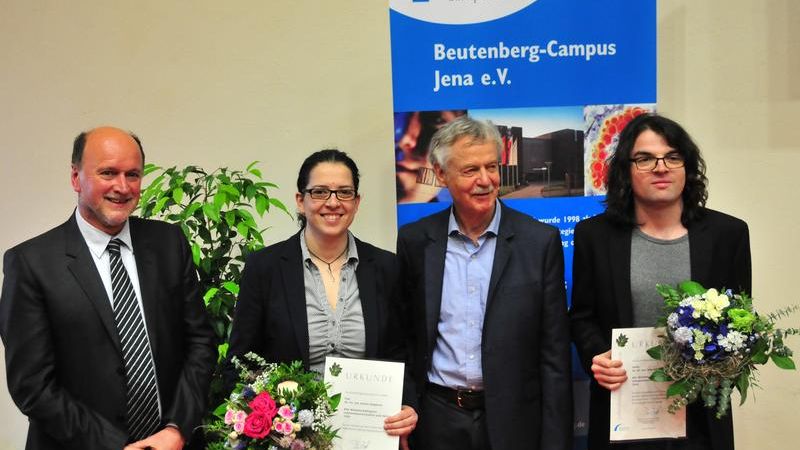 Mit Wissenschaftspreisen ausgezeichnet