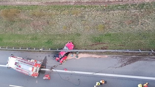 Verkehrsunfall mit einem Toten