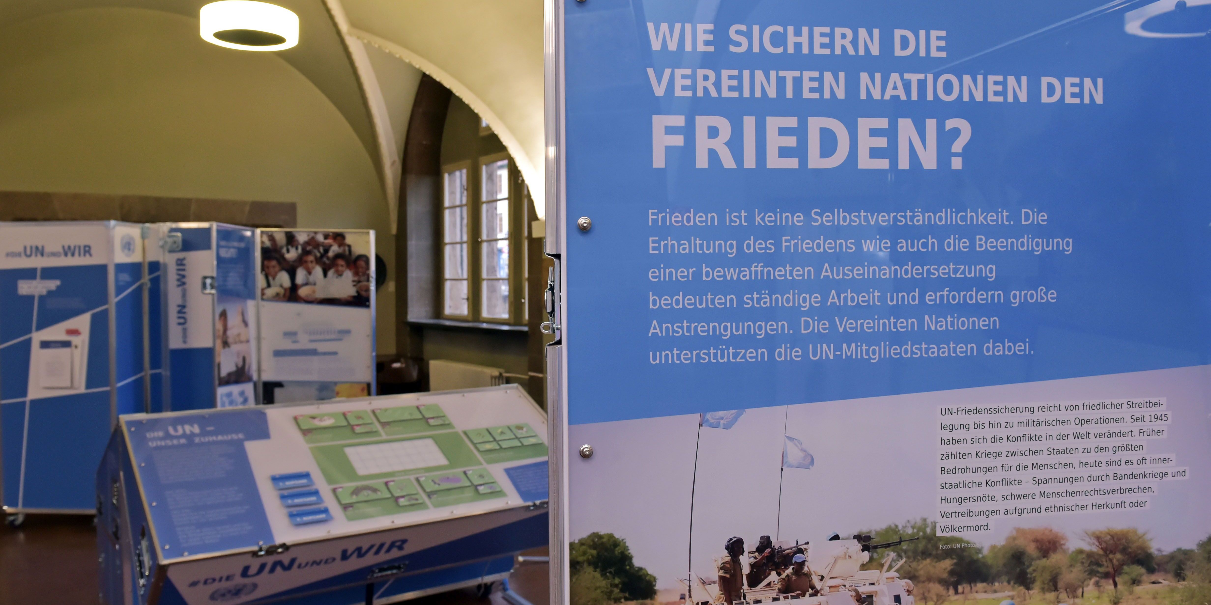 Sonderausstellung zu Vereinten Nationen endet