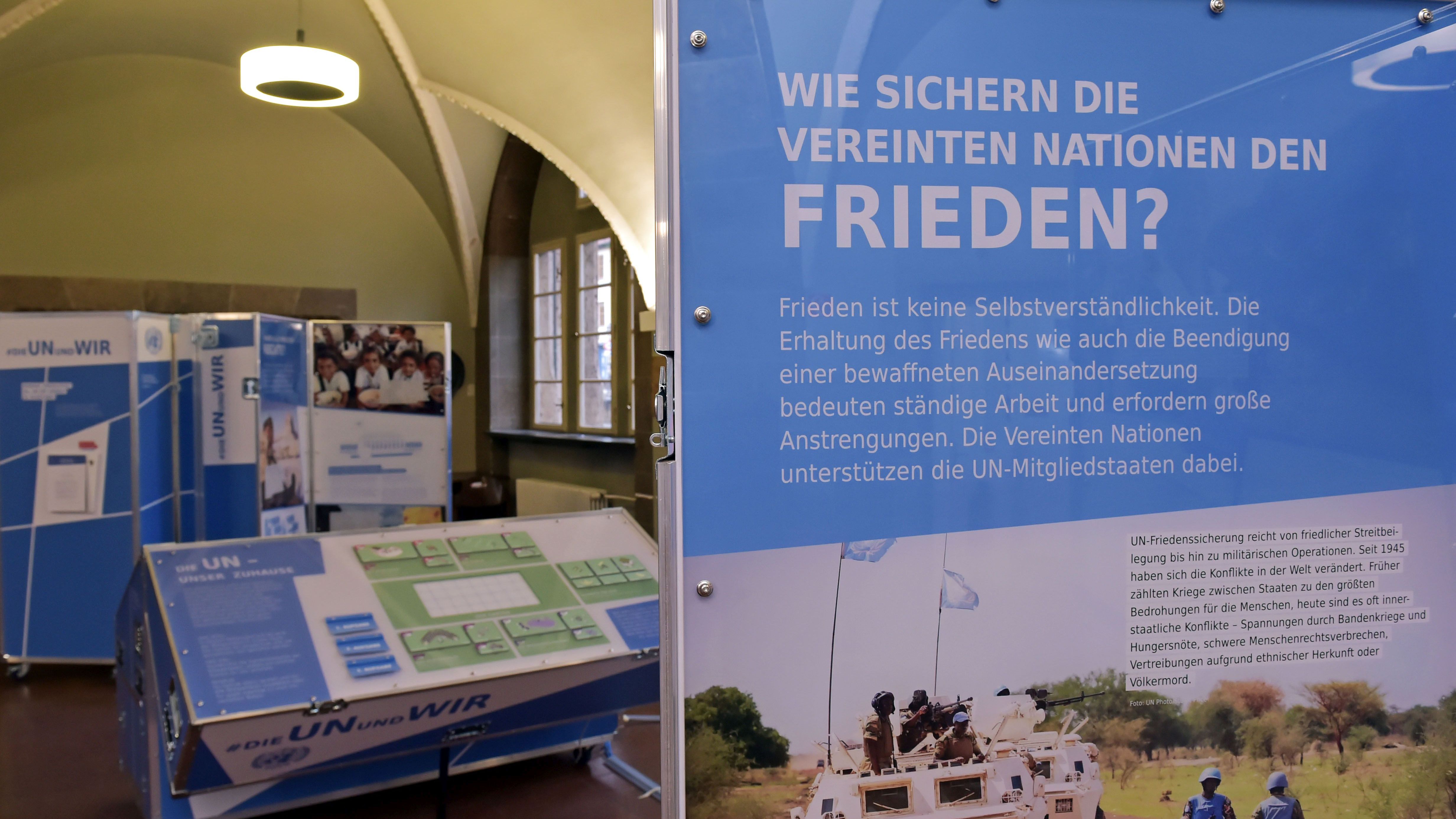Sonderausstellung zu Vereinten Nationen endet