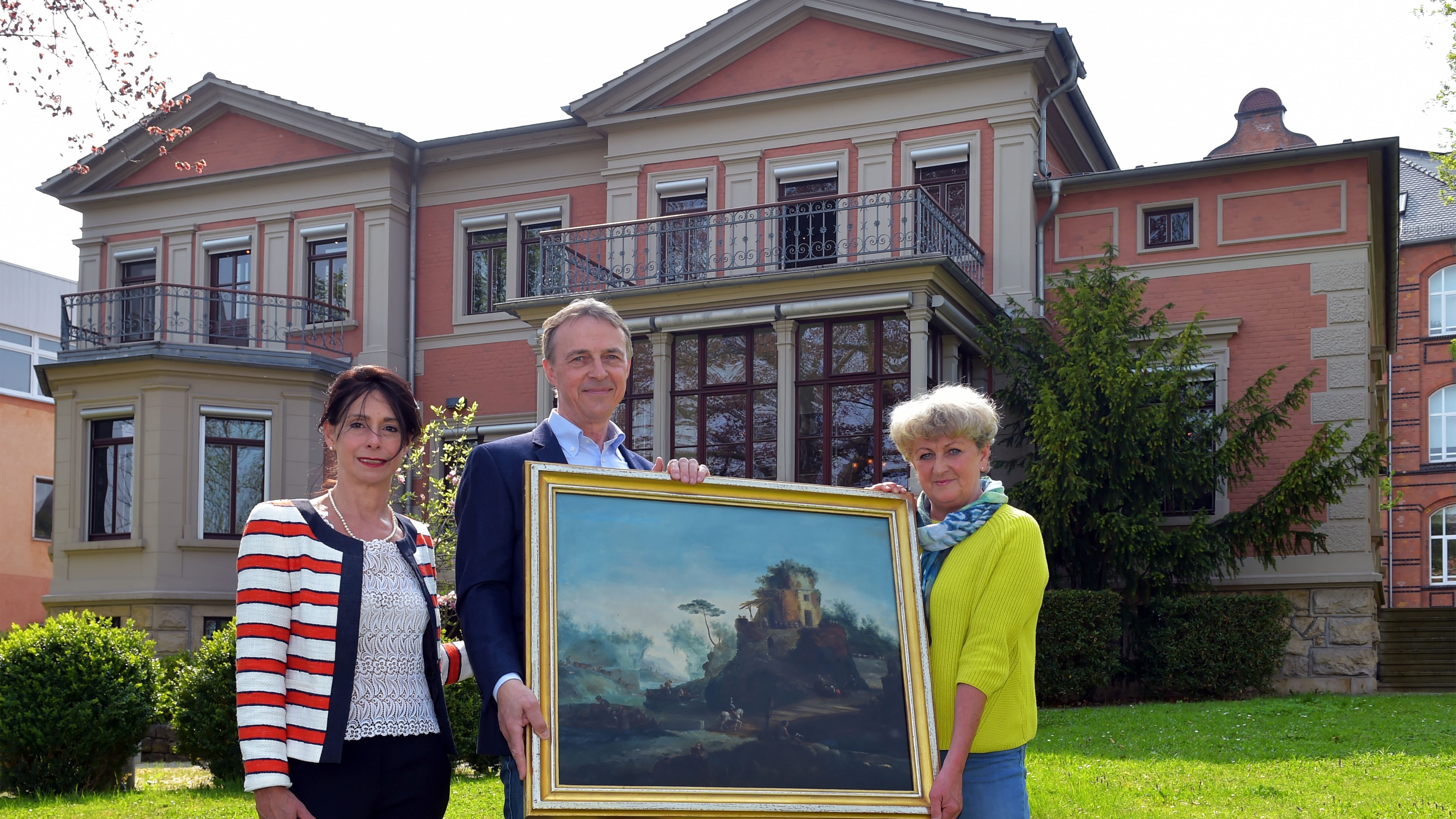 Gemälde kehrten in SCHOTT Villa zurück