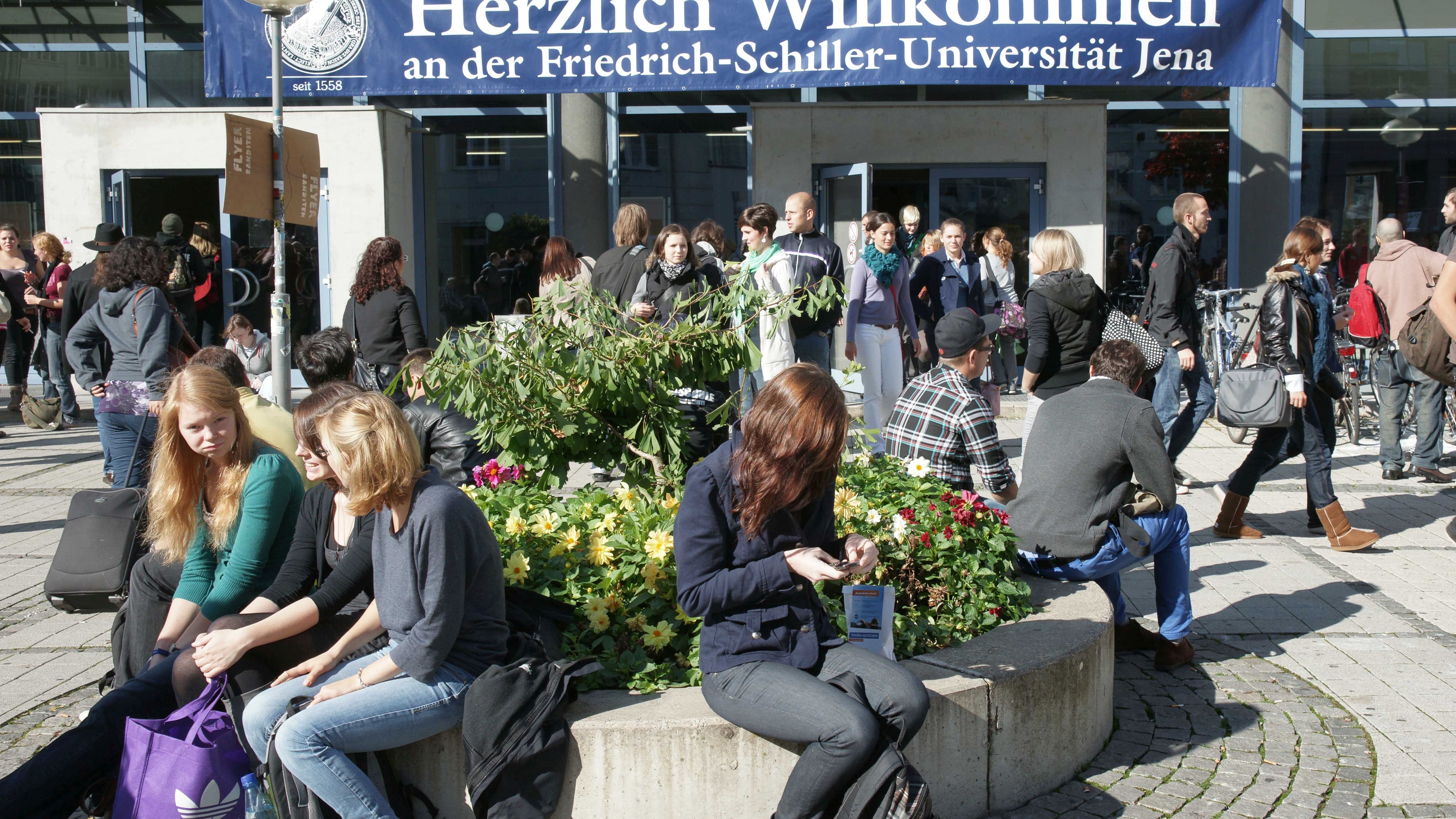 Studenten bewerteten die Uni Jena sehr gut