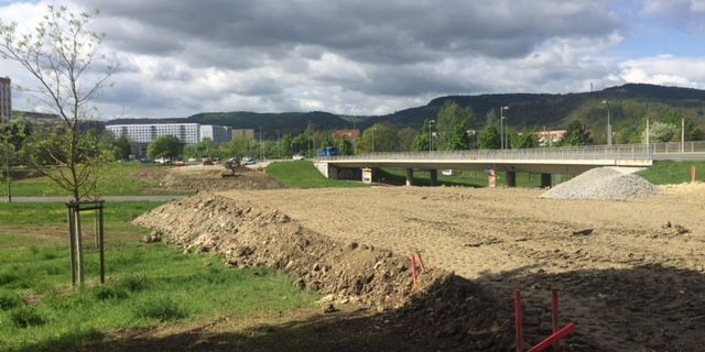 Baustelle Brücke Lobeda: Auffahrten gesperrt