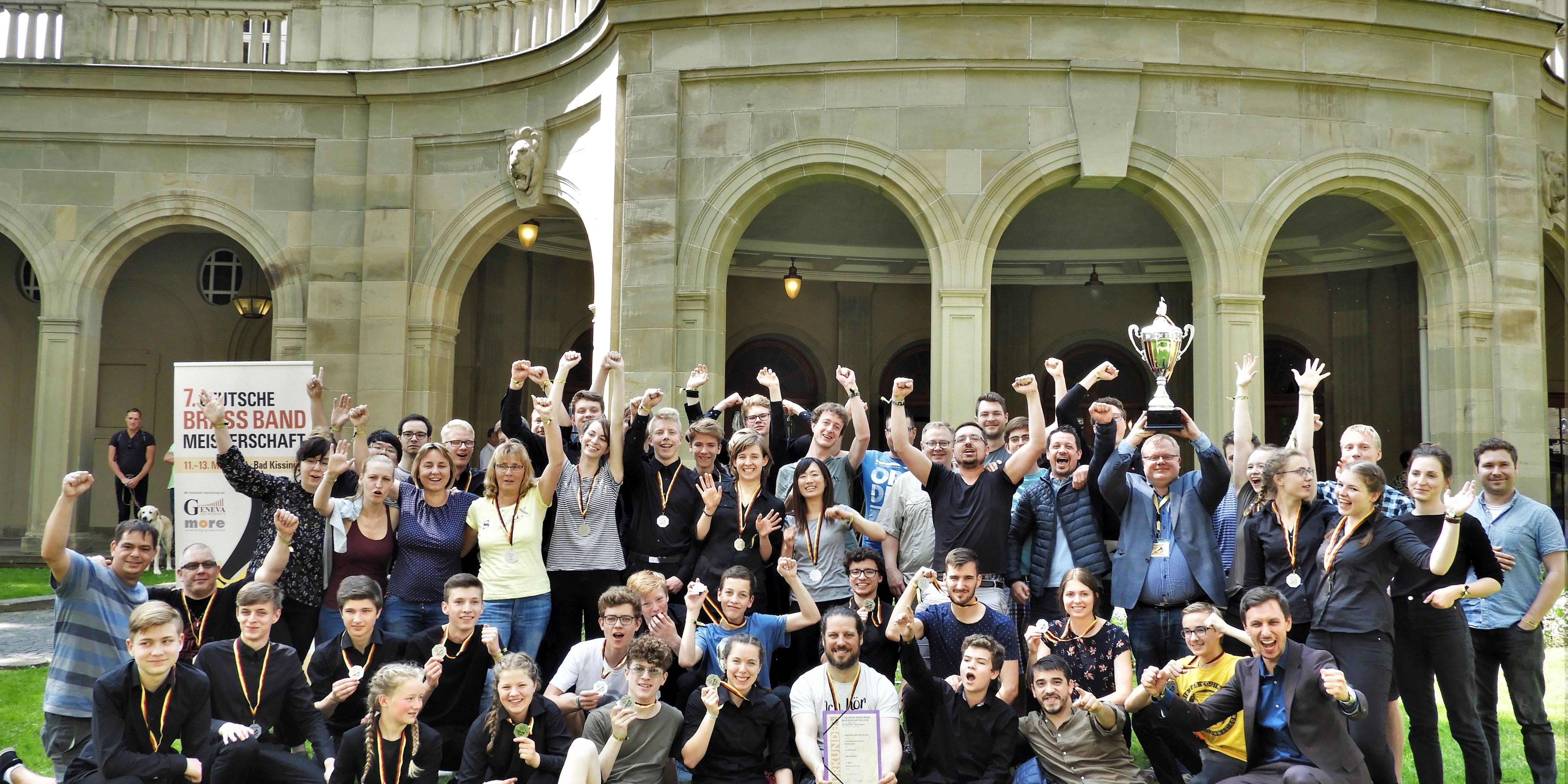 1. Platz für Jenaer Brass Band BlechKLANG