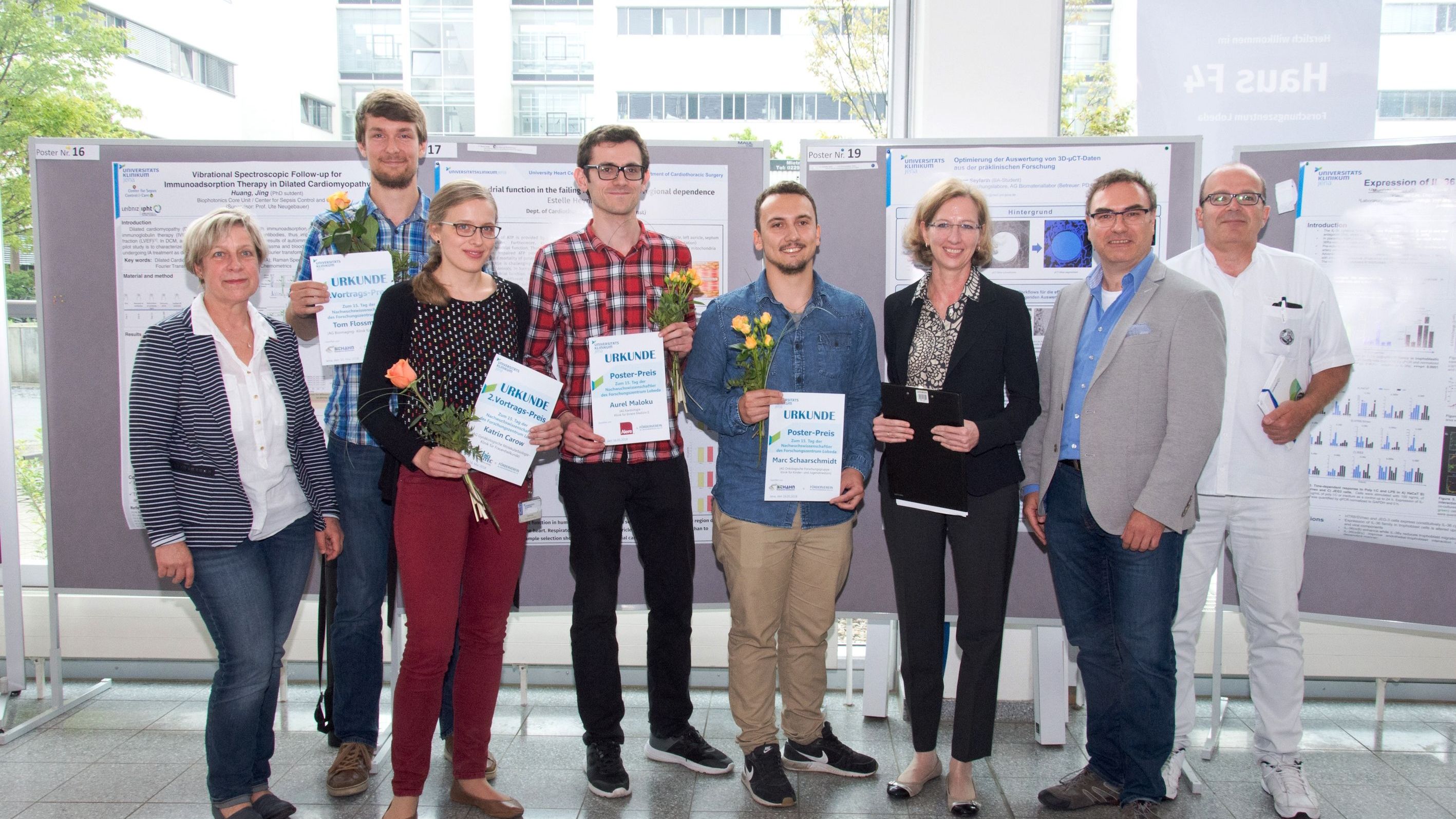 Ausgezeichnete Nachwuchswissenschaftler Im Uni-klinikum - Jena Tv 