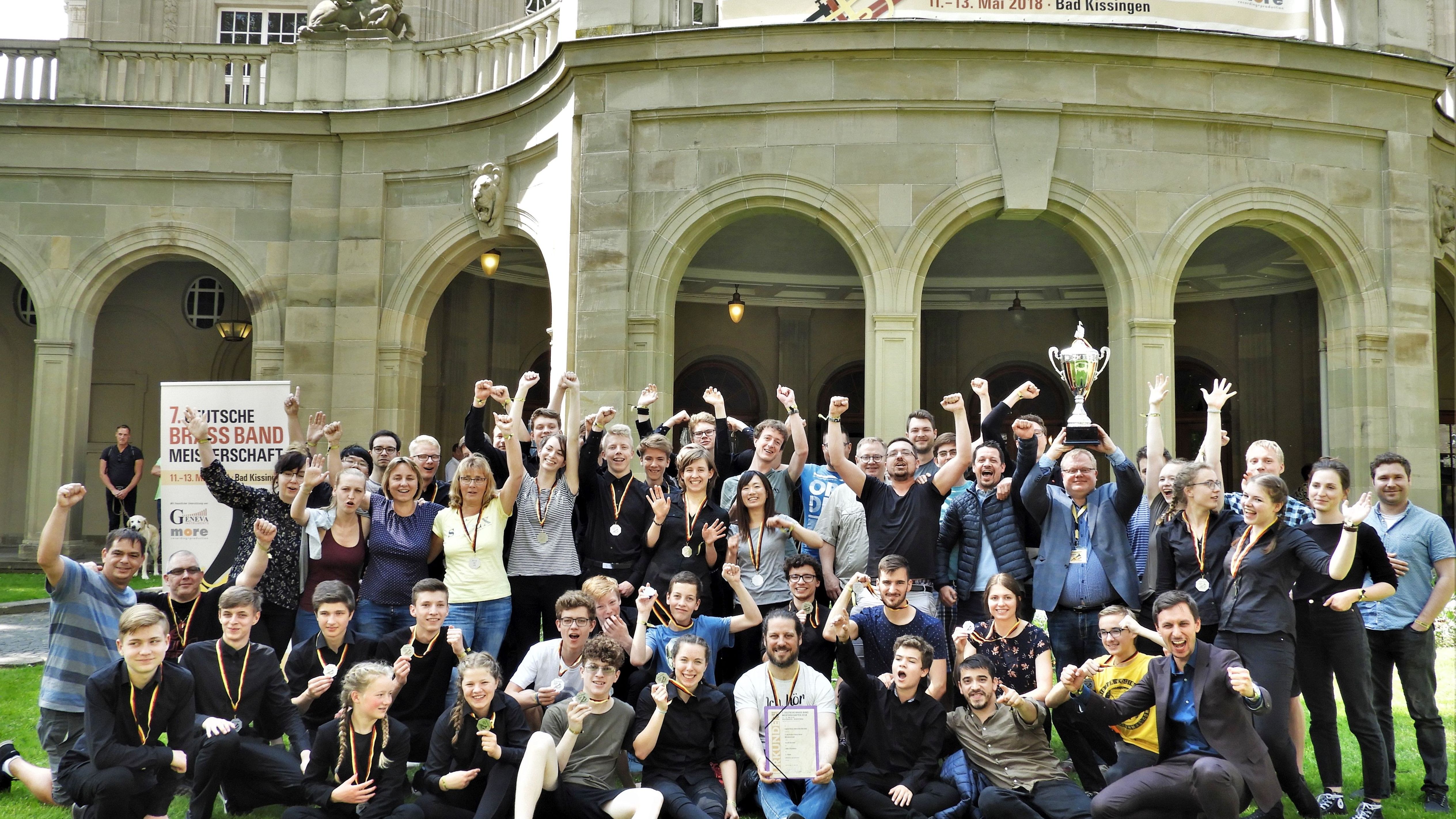 1. Platz für Jenaer Brass Band BlechKLANG