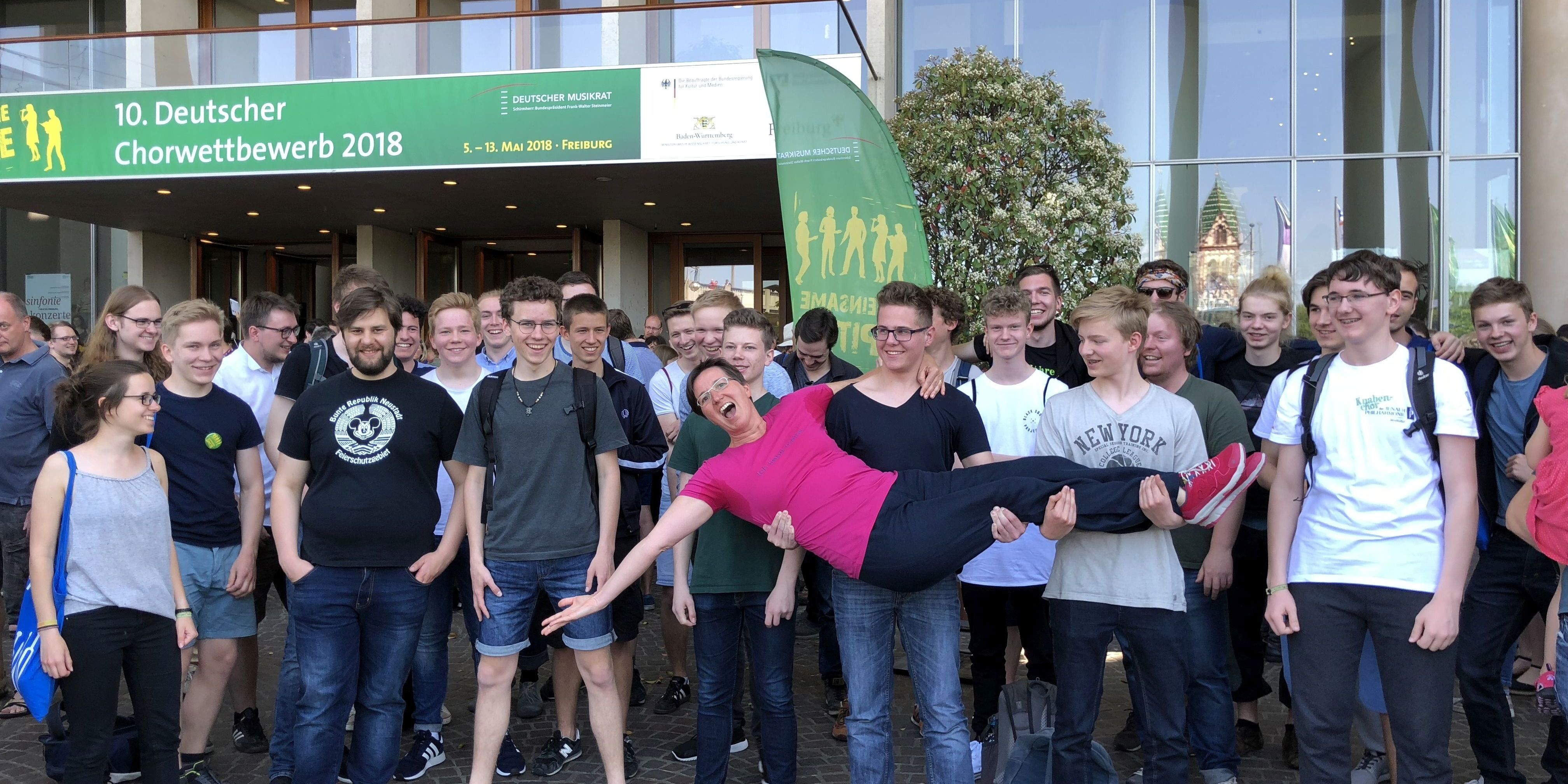 Männerchor des Knabenchores errang 3. Platz