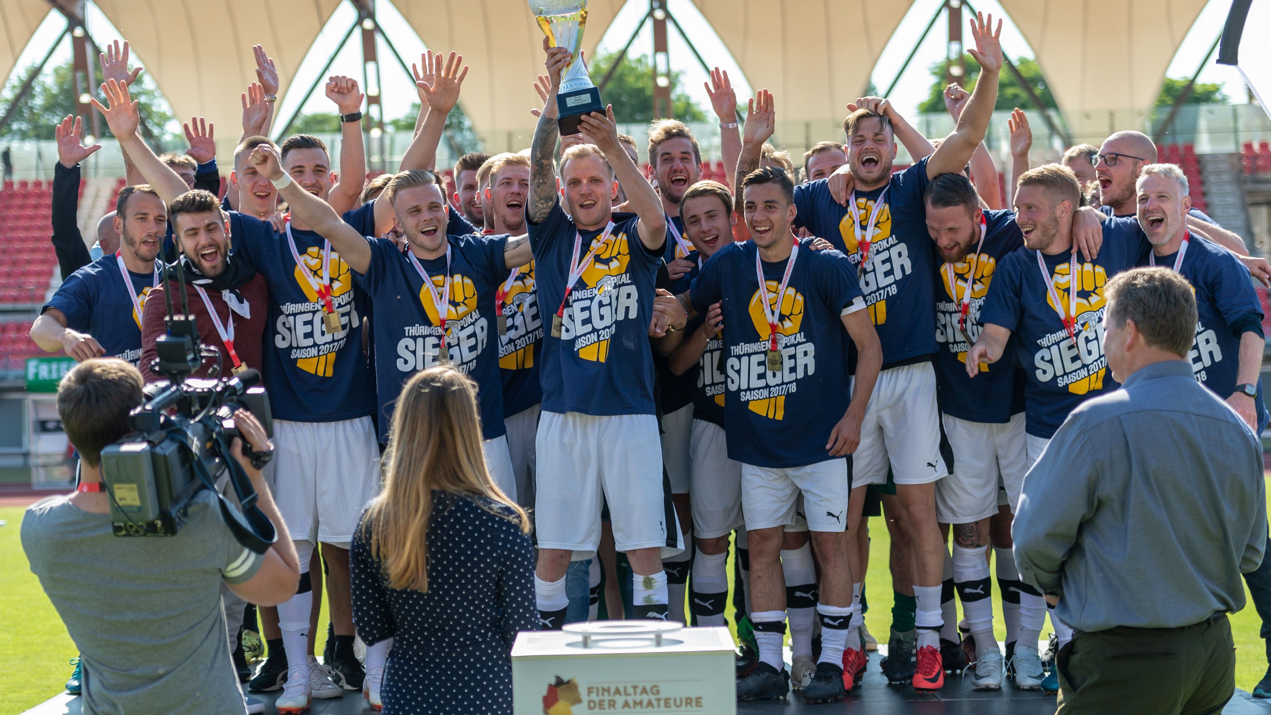 FC Carl Zeiss Jena holt zum 10. Mal den Landespokal 