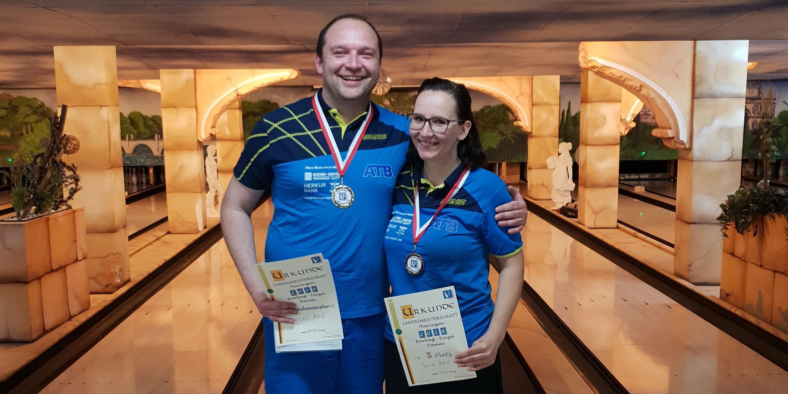 Marcel Keil gewann Bowling-Landesmeisterschaft im Einzel 