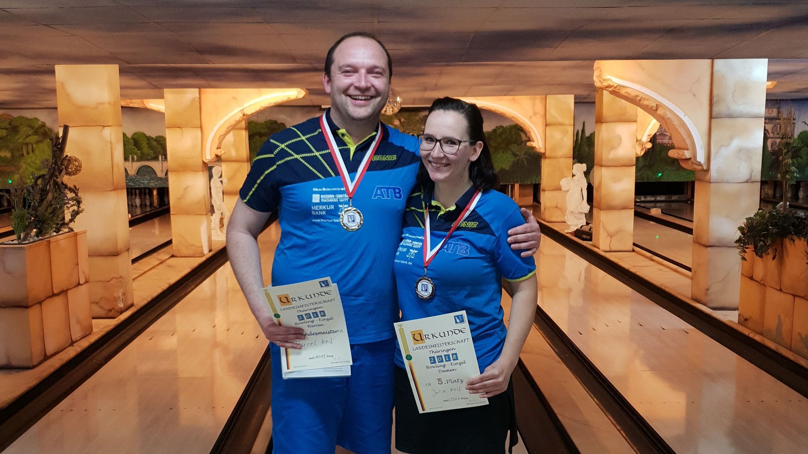 Marcel Keil gewann Bowling-Landesmeisterschaft im Einzel 