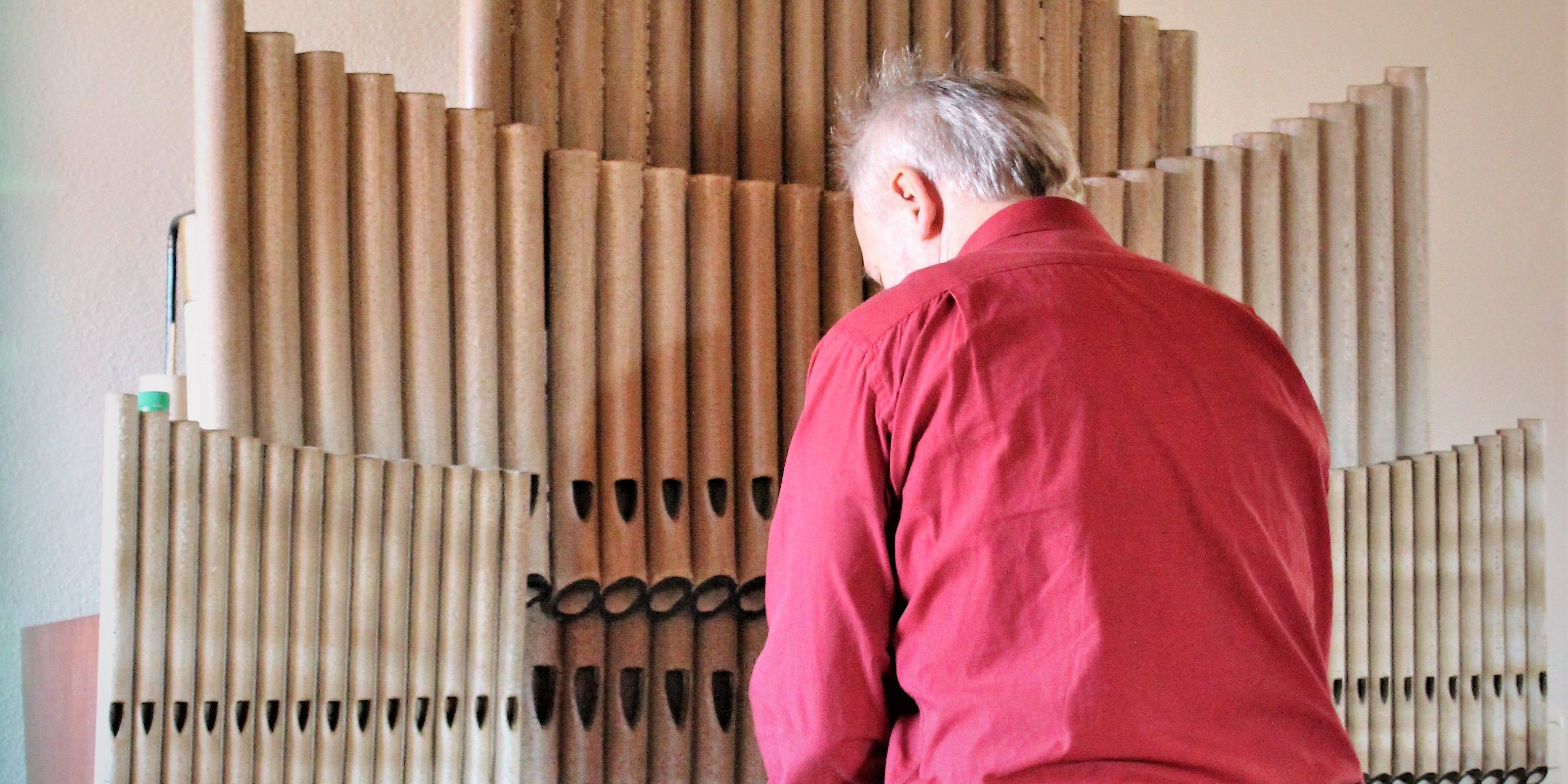 Konzert auf der Keramikorgel in Bürgel