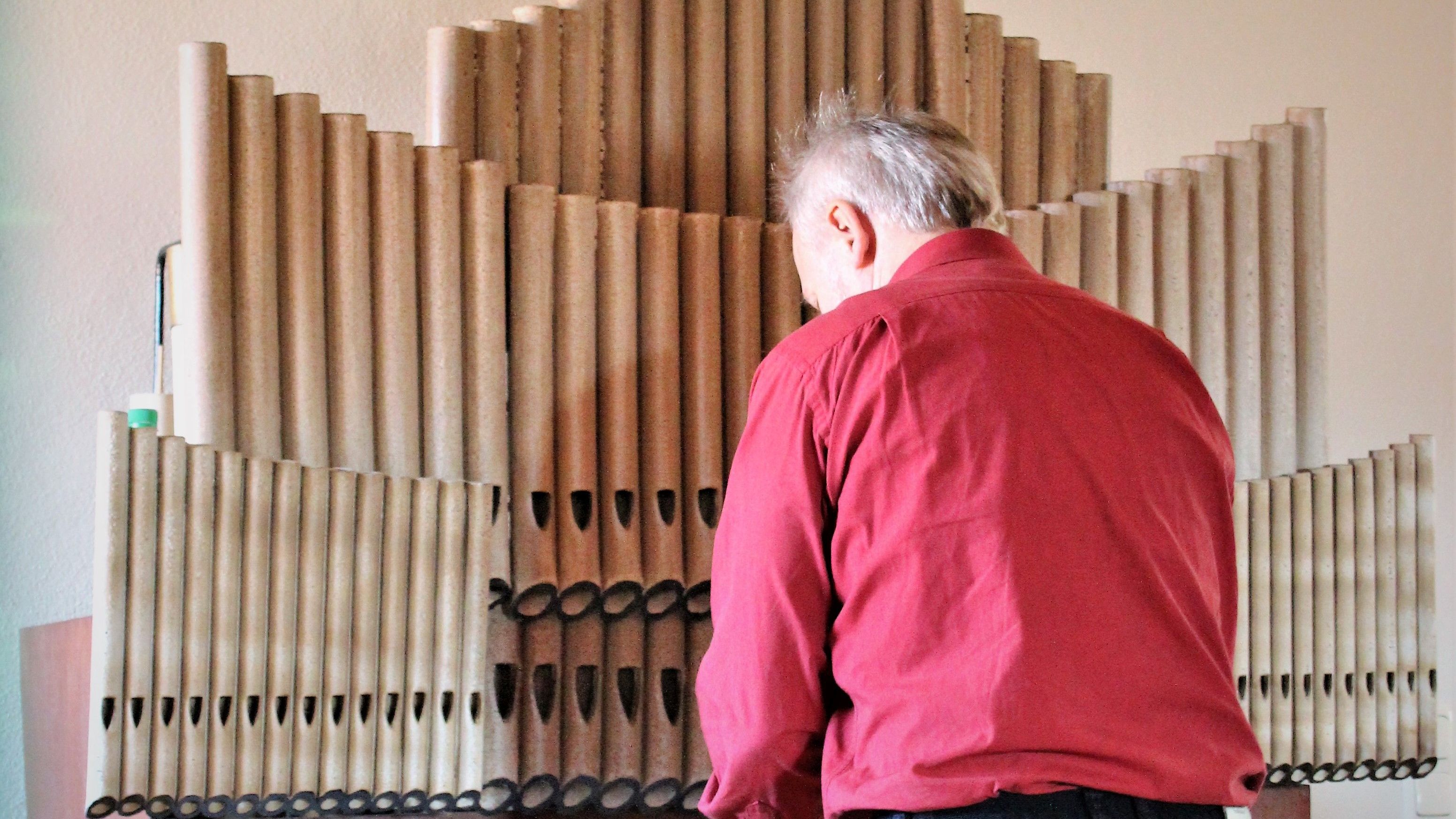 Konzert auf der Keramikorgel in Bürgel