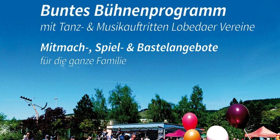 Einladung zum Familienfest nach Lobeda-West