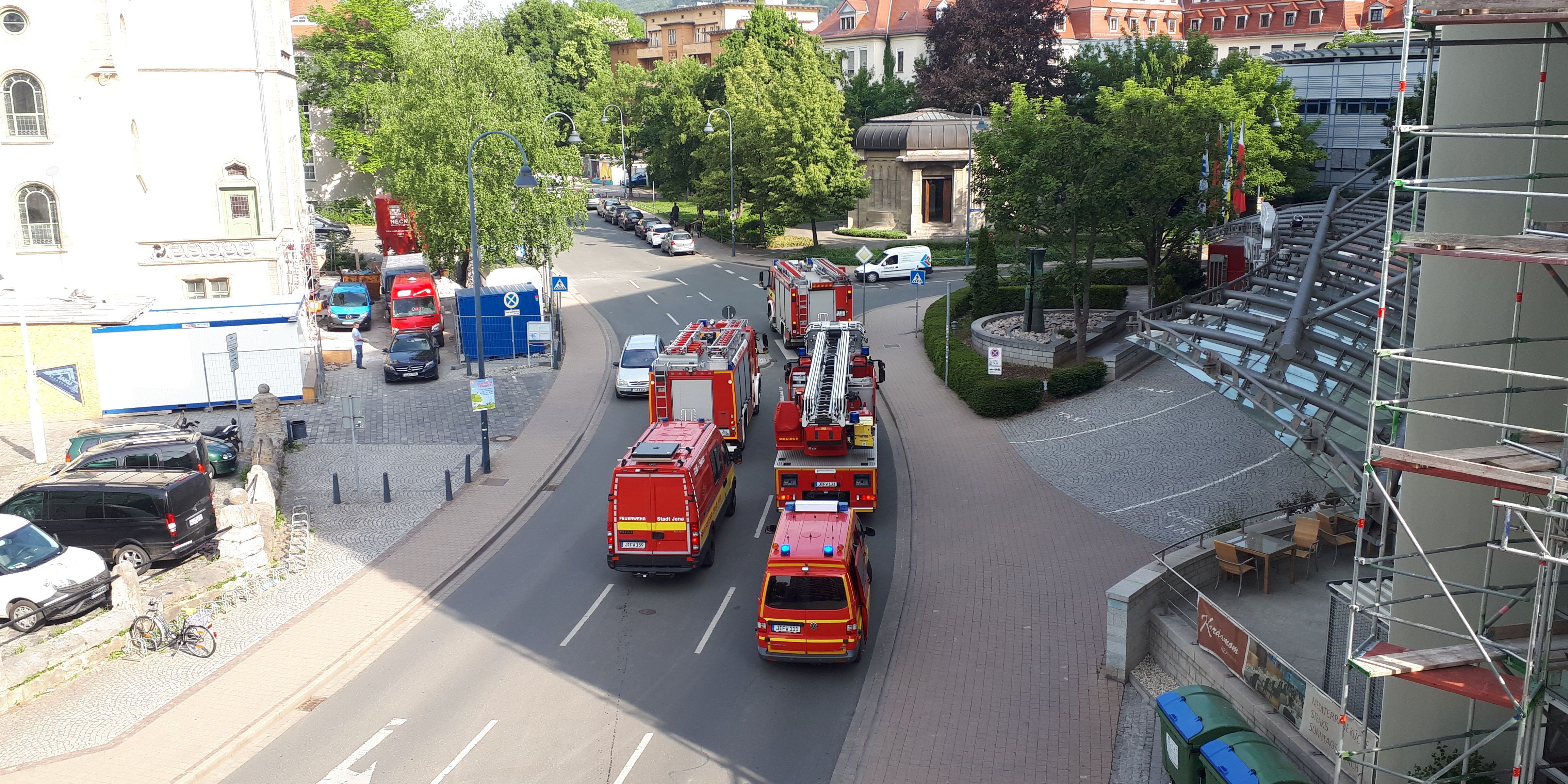 Hotel Steigenberger Esplanade: Feuerwehr-Einsatz, aber kein Feuer