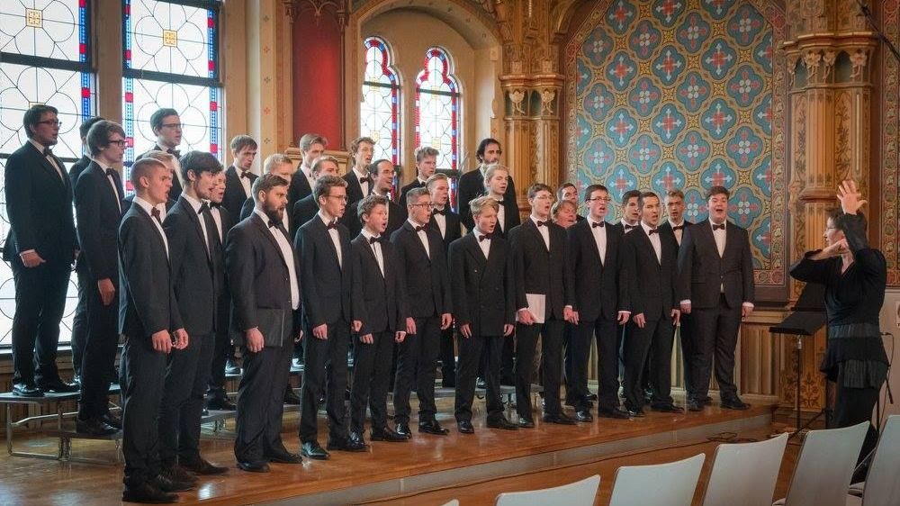 Männerstimmen der Jenaer Philharmonie bei  Titelverteidigung