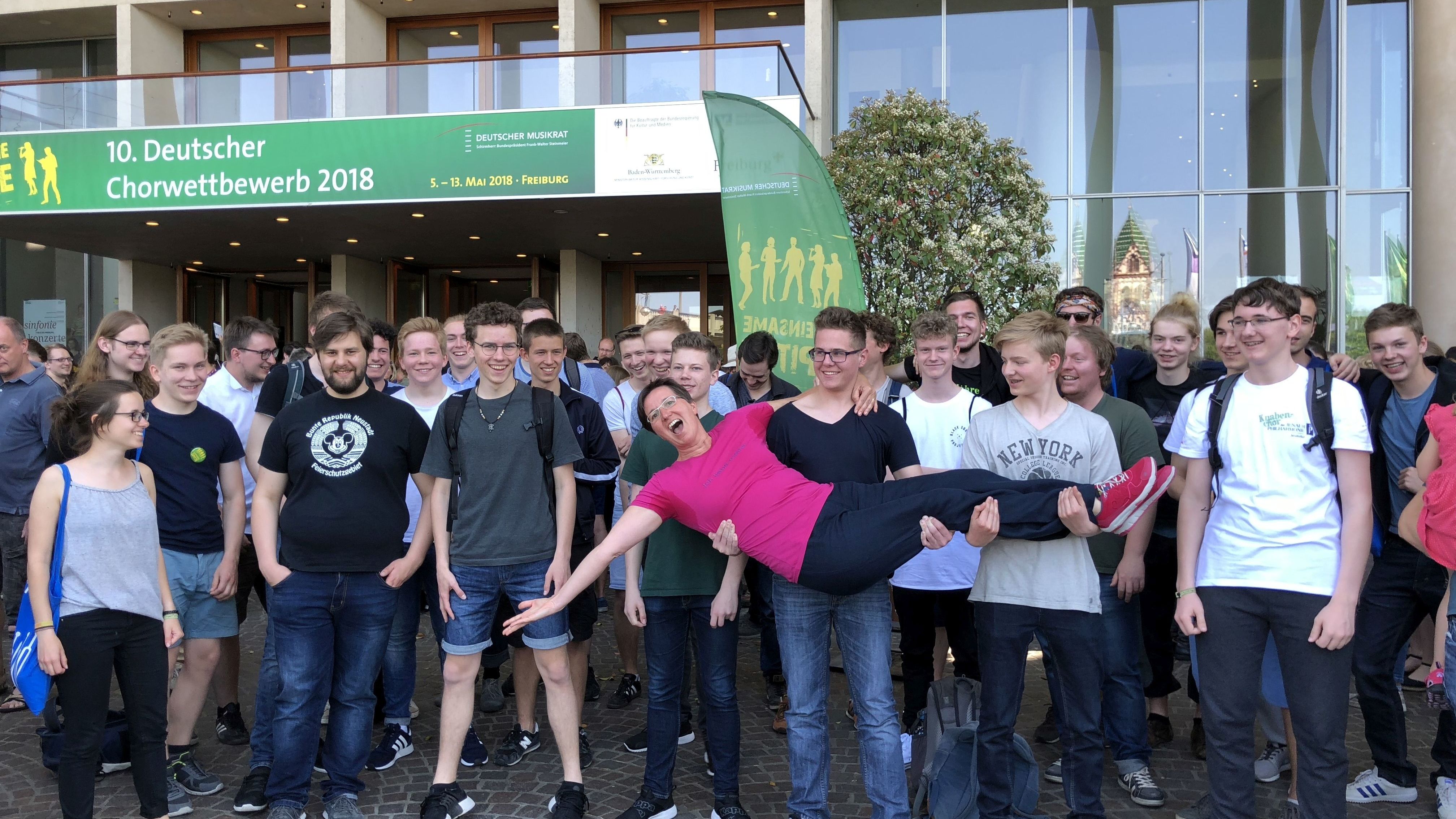 Männerchor des Knabenchores errang 3. Platz