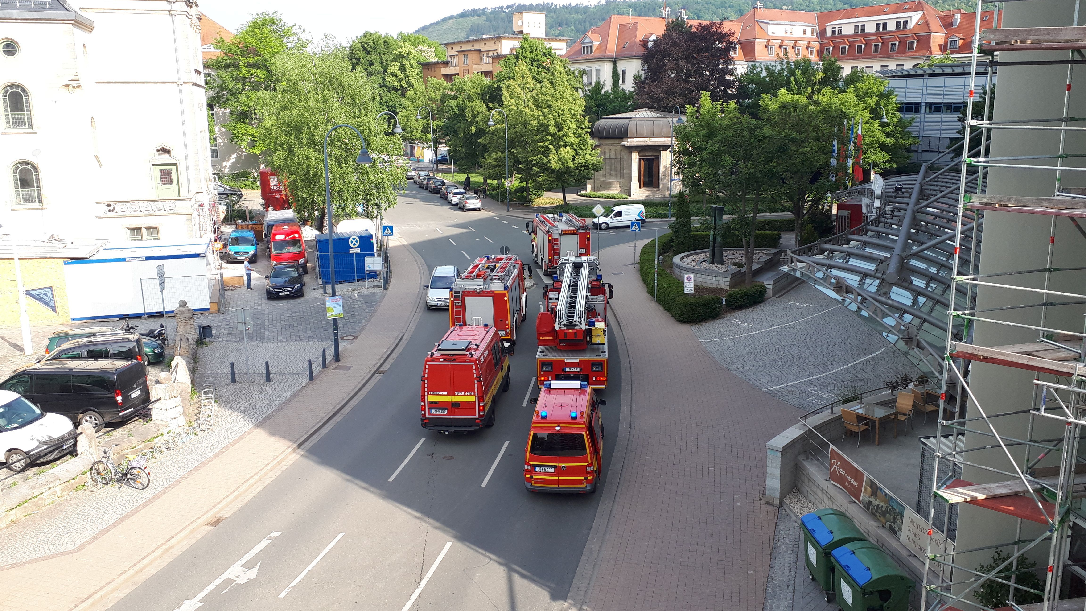Hotel Steigenberger Esplanade: Feuerwehr-Einsatz, aber kein Feuer
