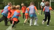Kinderfußball: Die Kindergartenkinder aus Lobeda und Winzerla traten auf dem Rasen gegeneinander an