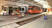 Straßenbahndepot: In die Dornburger Straße ist wieder Werkstattleben eingezogen