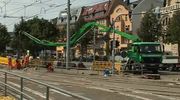Neuer Abschnitt: Die Straßenbaustelle am Paradiesbahnhof ist weitergerückt.