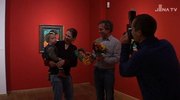 5000ste Besucherin der Jawlensky- Ausstellung