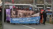 Demonstration im Stadtgebiet: Etwa 300 Menschen gedachten der Opfer der Terrorzelle