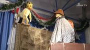 Weihnachtlicher Bürgertag: Im Stadtteilzentrum LISA erlebten 170 Kinder ein Puppenspiel