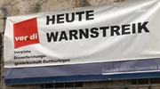 Warnstreik im öffentlichen Dienst: Die Gewerkschaft ver.di fordert 6.5 Prozent Gehaltserhöhung