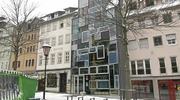 Gestaltung: Die Stadtspeicherfassade wird im Rahmen eines Kunstprojektes verändert